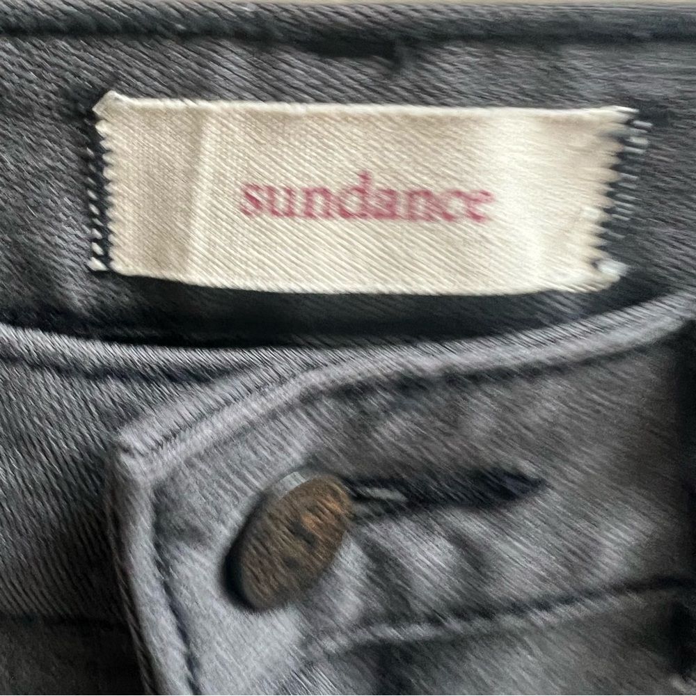 Sundance Gray Skinny Jeans with Embellishments - Picture 6 of 9